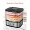 Commercial Chef Food Dehydrator - Stainless / Black CHD200S - alternate 5